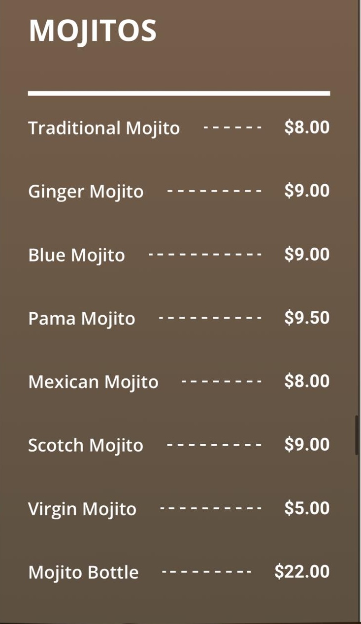 Menu Item